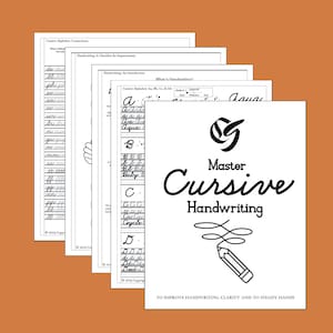 Master Cursive Handwriting Practice Sheets: Improve Clarity, and Hand Steadiness