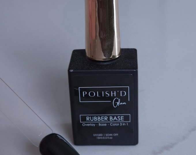 Rubber Base Gel - Phantom (black)