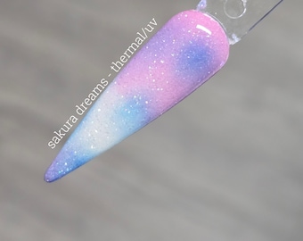 Sakura Dreams - Acrylnagel Dip Pulver - Thermo/UV - Nägel - Dip Pulver