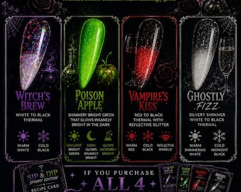 Exklusiv im September: Sip & Dip – Grusel-Edition – Acryl-Nagel-Dip-Pulver