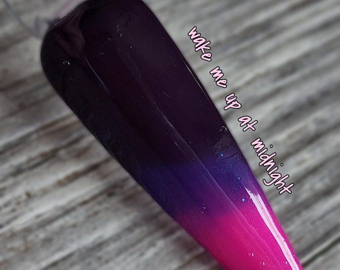 Wake Me Up At Midnight - Triple Thermal - Acrylic Nail Dip Powders