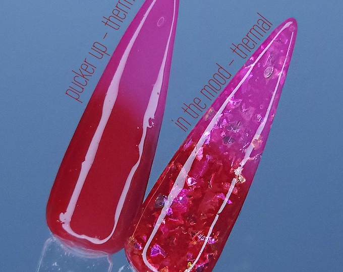 Pucker Up / In The Mood - Acrylic Nail Dip Powders