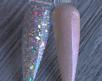 Queen of the sandcastles / Sand-ay Funday - Acrylic Nail Dip Powders