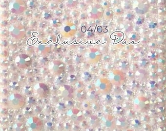 Duo Misterioso Exclusivo 4/3 - Pó Acrílico para Unhas de Imersão - Unhas - Pós para Imersão