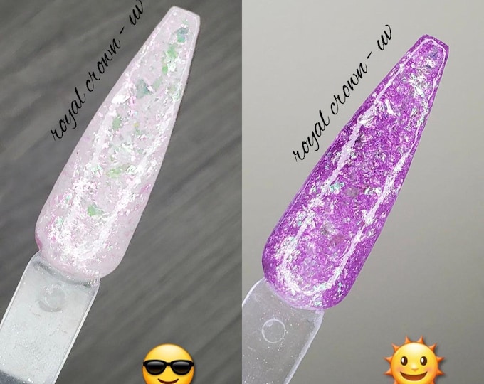 Royal Crown - UV changer - Acrylic Nail Dip Powders