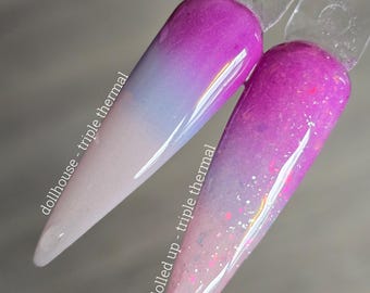 Dollhouse / All Dolled Up - Acrylic Nail Dip Powder - Triple Thermal - Nails - Dip Powders