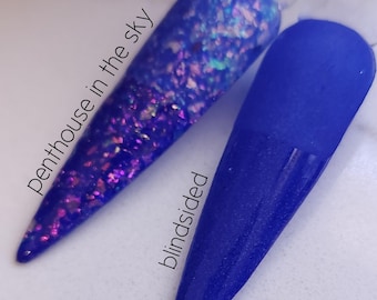 Penthouse in the sky / Blindsided - Acrylic Nail Dip Powders