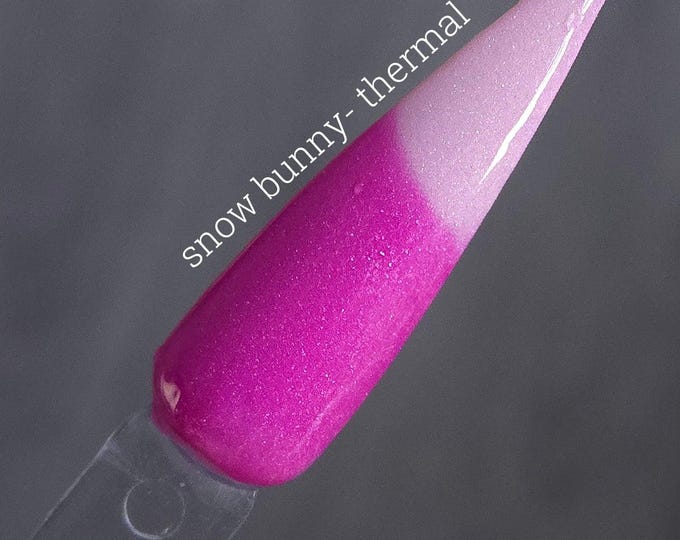 Snow Bunny (thermal) - Acrylic Nail Dip Powders