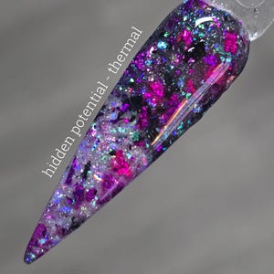 Verborgen potentieel - acrylnageldippoeder - thermisch - nagels - dippoeders