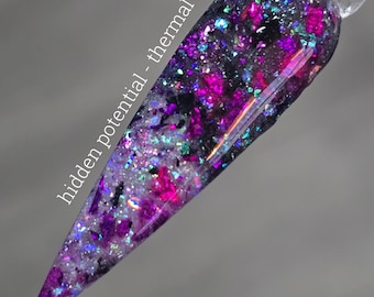 Hidden Potential - Acrylic Nail Dip Powder - Thermal - Nails - Dip Powders