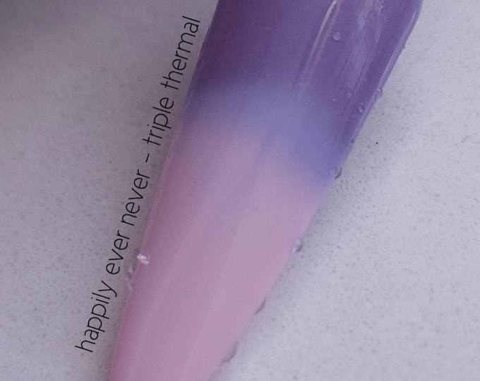 Happily Ever Never (thermal) / Rolling Up The Welcome Mat (thermal) - Acrylic Nail Dip Powders