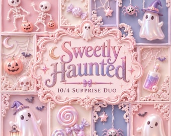 Sweetly Haunted 10/4 Surprise Mystery Duo - Poudre acrylique pour ongles - Ongles - Poudres à tremper
