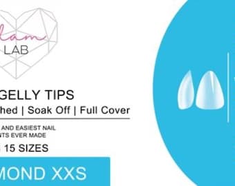 Almond Full Coverage Gelly Tips - XXS