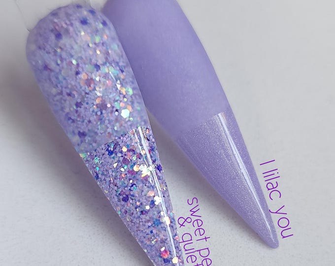 I Lilac You - Sweet Peas & Quiet - Acrylic Nail Dip Powders