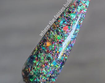 Où se cachent les fées - Poudre acrylique pour ongles à tremper