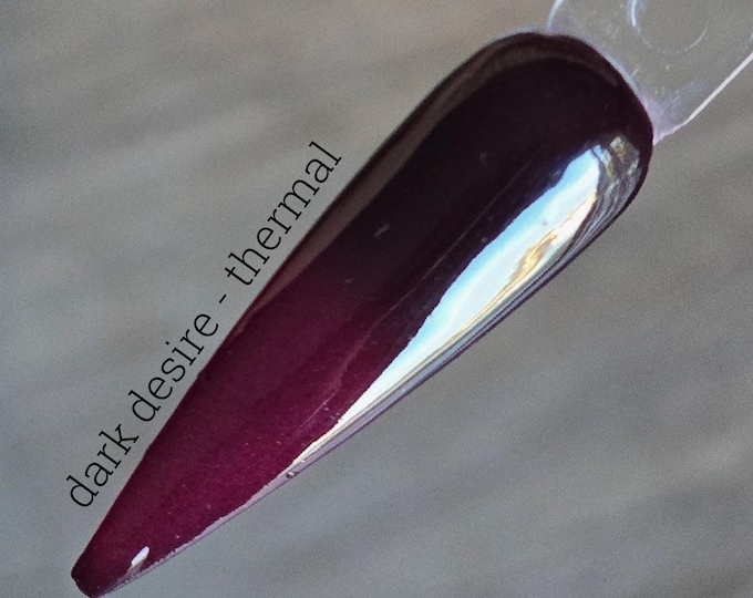 Dark Desire - Thermal - Acrylic Nail Dip Powders