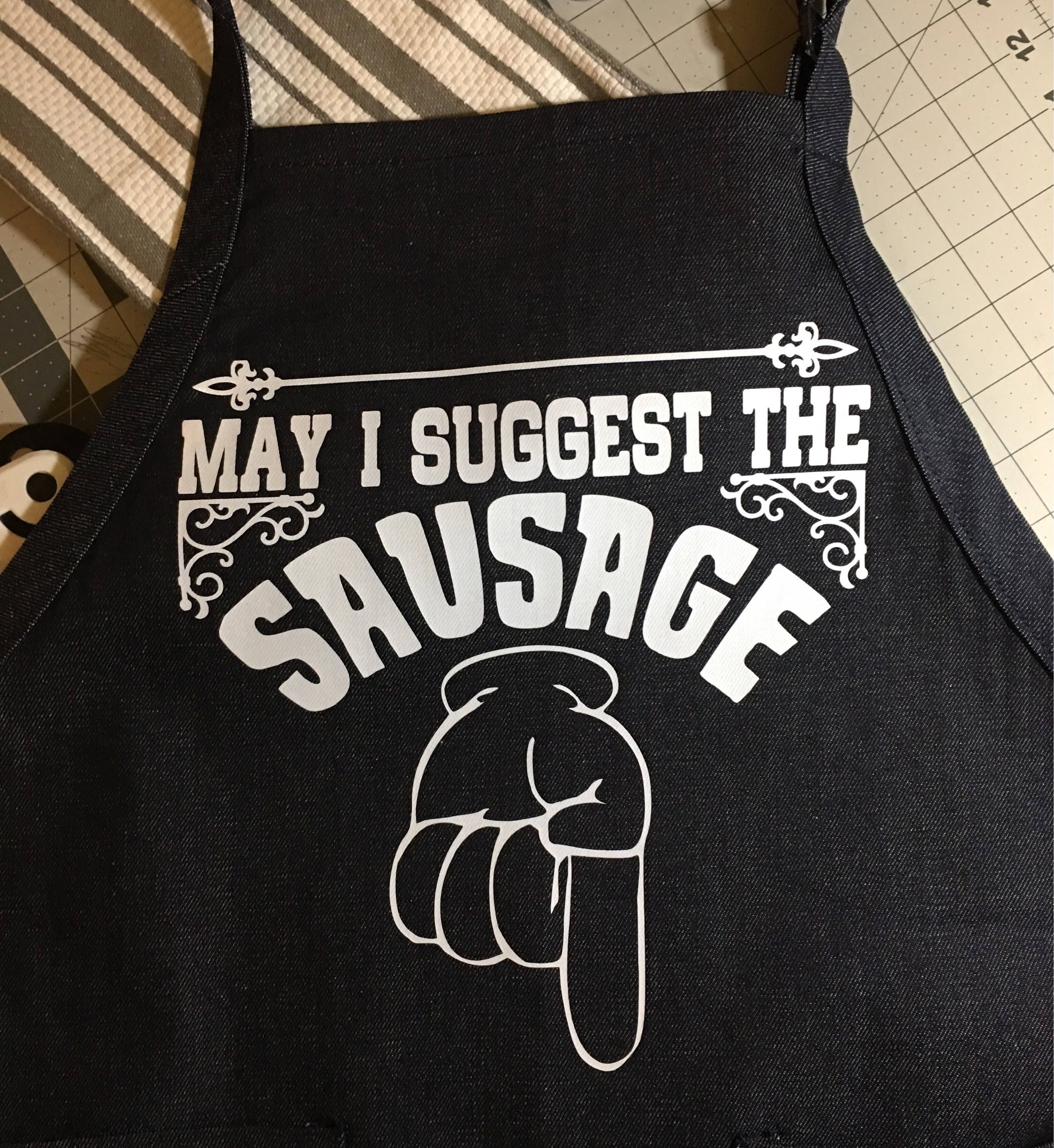 May I Suggest the Sausage Apron Etsy