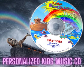 Fun Time Bible Stories - Personalized Kid's Music CD