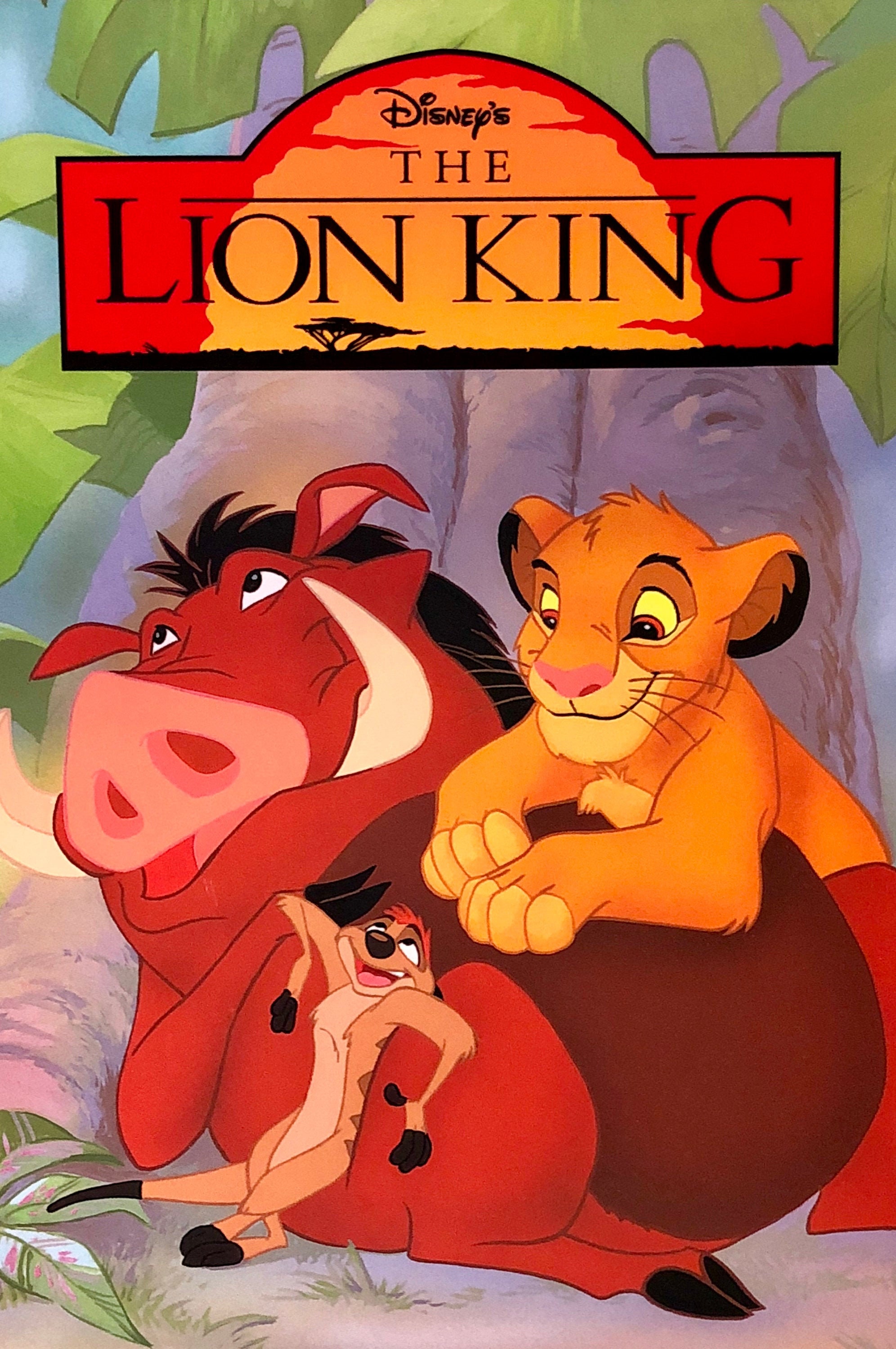 Personalized Book for Kids Disney Lion King photo