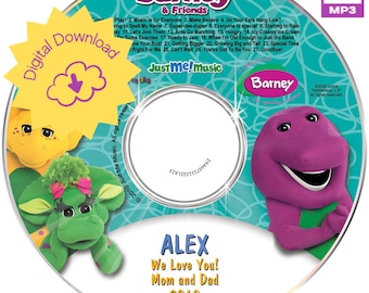 Barney & Friends Personalized Kids Digital Album - Download