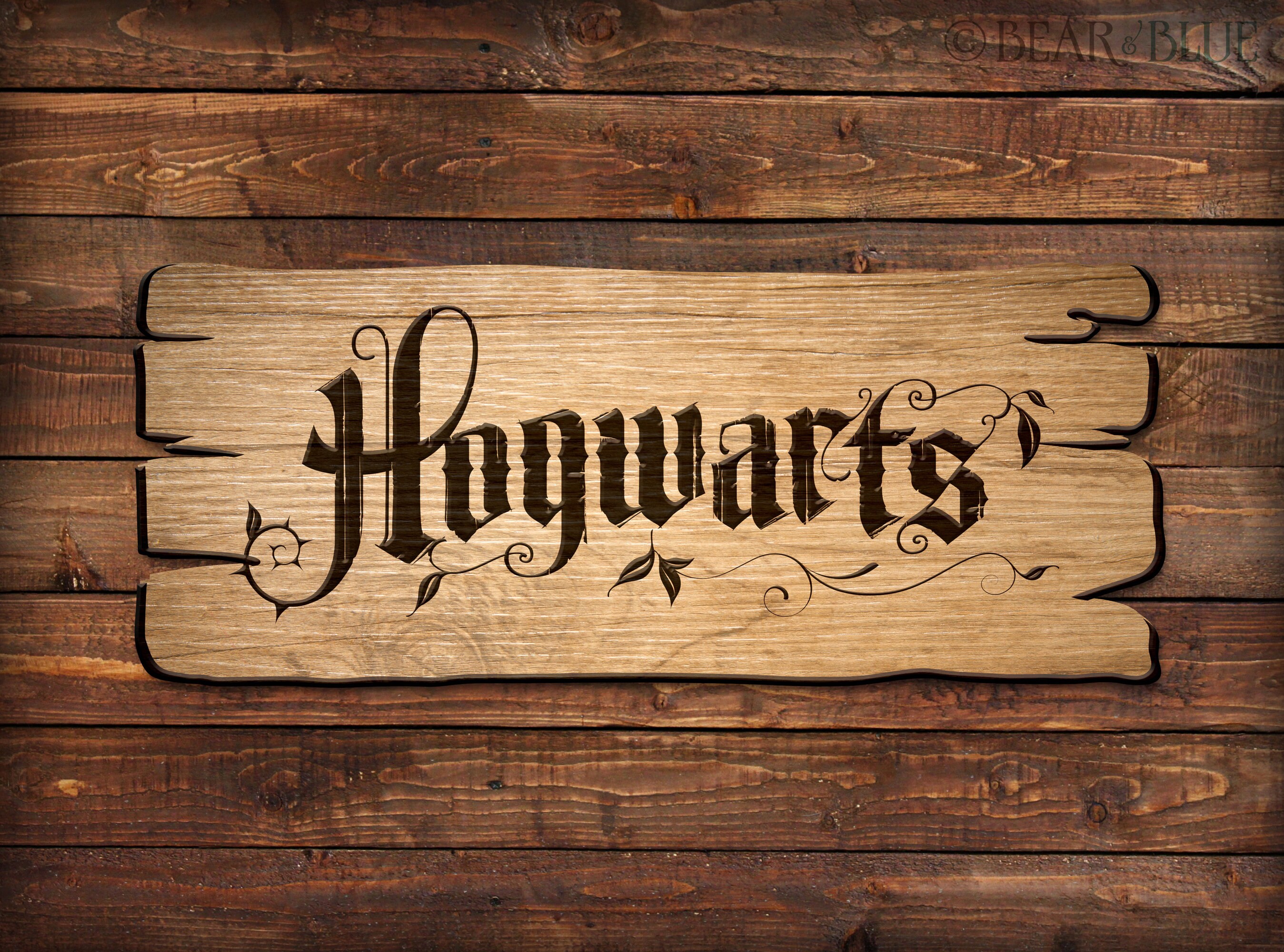 large-wizard-sign-on-wood-choose-direction-size-is-20-inches-etsy