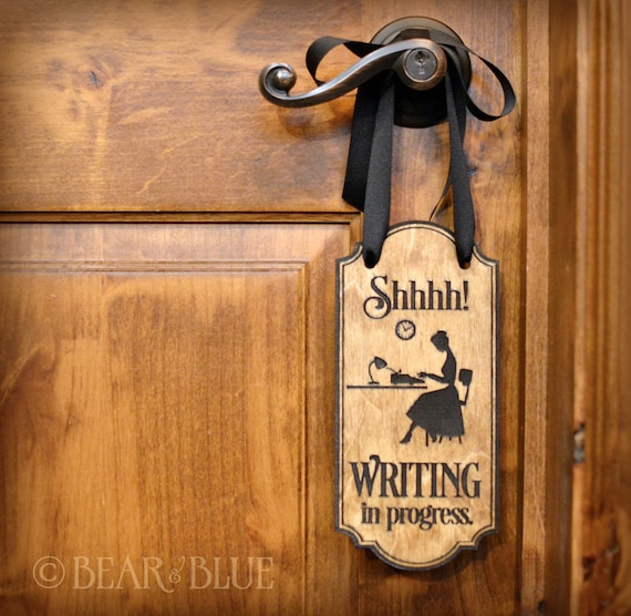Encouragement Quote for that Special Someone Wood Door Hanger Sign Etched into Birch