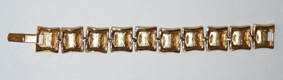 NAPIER - Brushed Gold Tone Bracelet - image 2