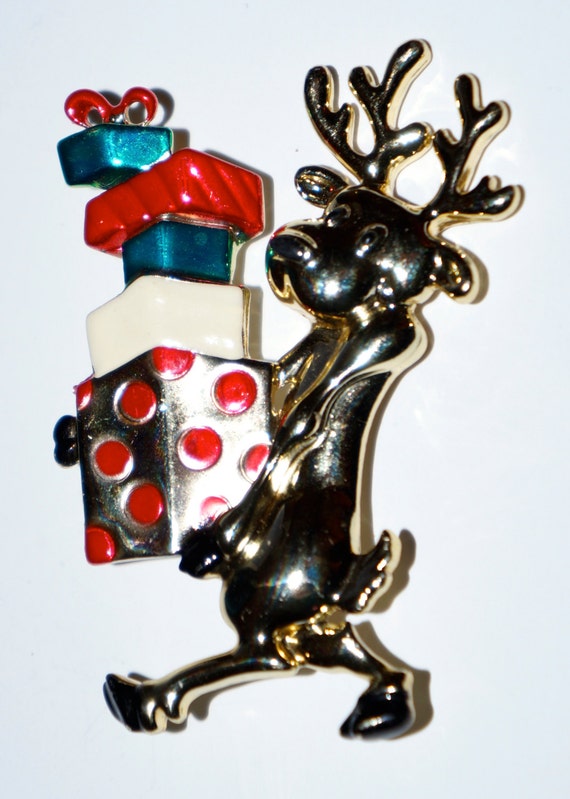 Reindeer brooch best sale