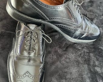 Vintage Bostonian Classics Black Leather Oxfords or Brogues  display picture 1