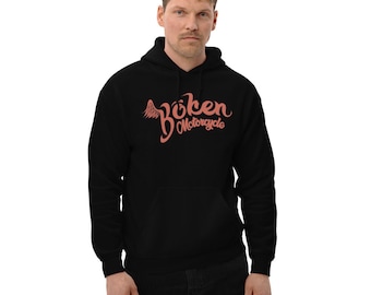 Orange Wing Boken Unisex Hoodie
