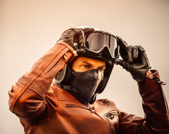 Masque de moto EPSILON NOIR