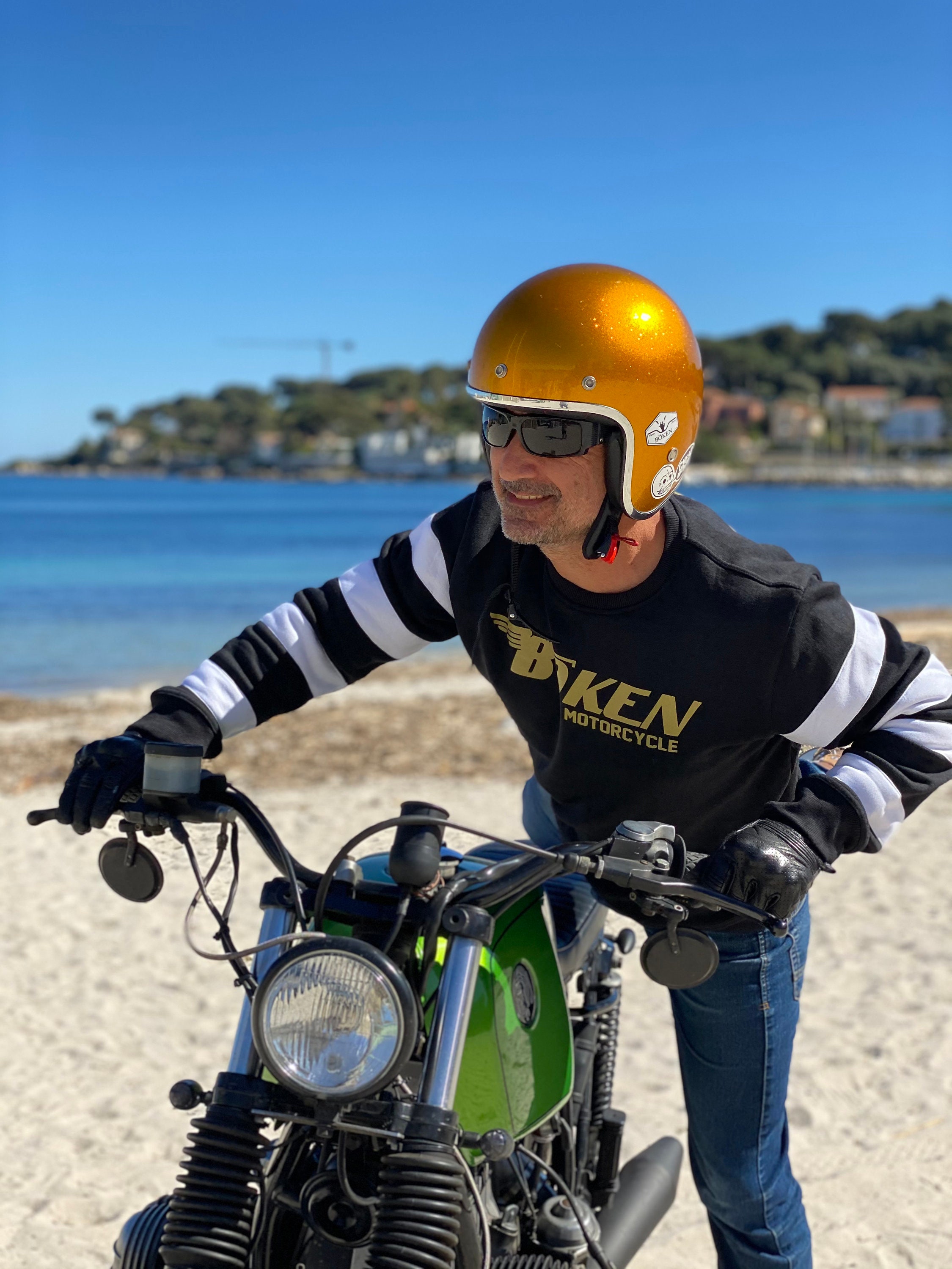 Sweatshirt Riders RIDER SWEATER Sand Racer - Etsy