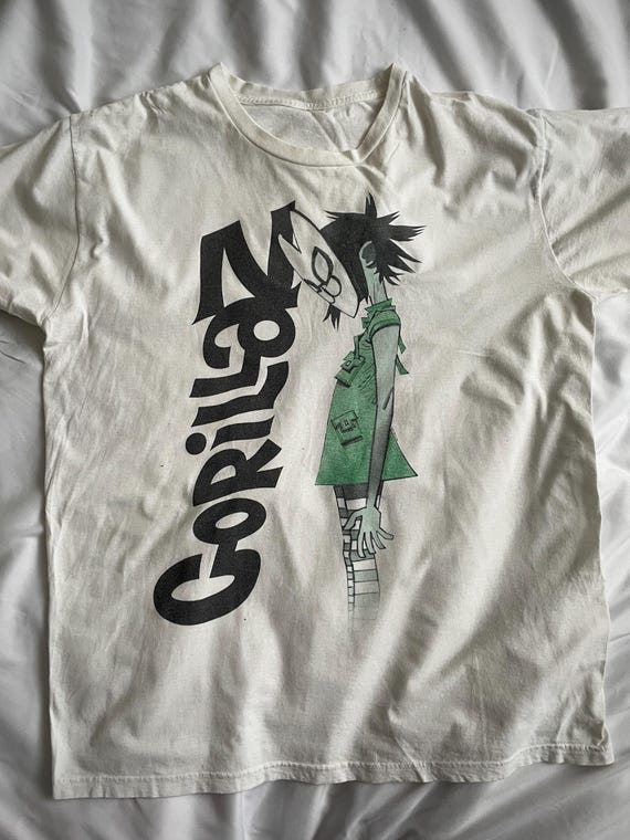 Gorillaz Plastic Beach VIP Package T-shirt featuring Noodle