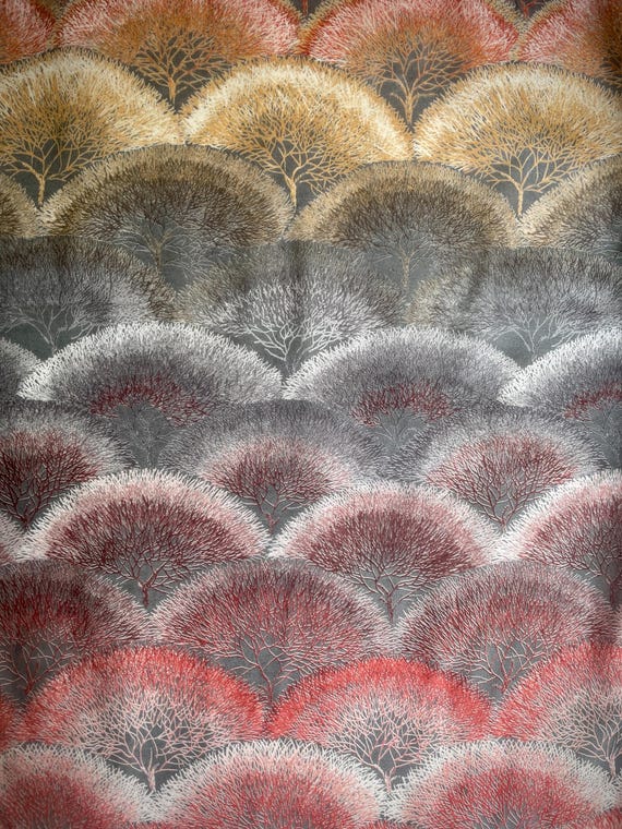 Miss Wucu Gradient Psychedelic Tree Pattern Vinta… - image 7