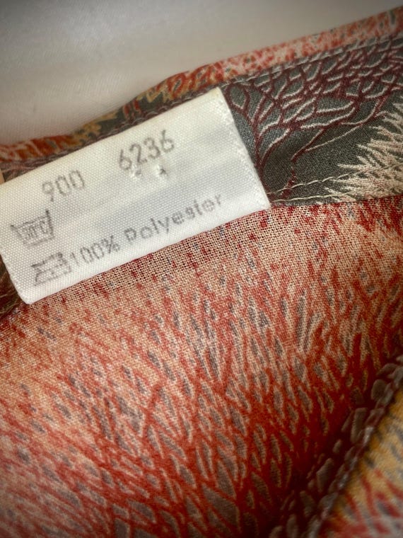 Miss Wucu Gradient Psychedelic Tree Pattern Vinta… - image 11