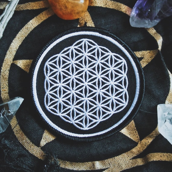 Flower of Life Sacred Geometry Patch New Age Punk Fashion - Etsy