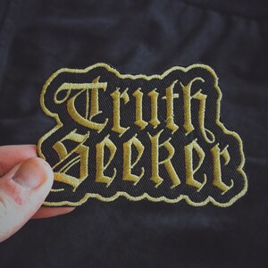 Esoteric Patch Truth Seeker Patch - Metaphysical Accessory - 3