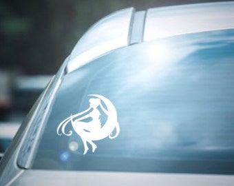 Anime car decal | Etsy
