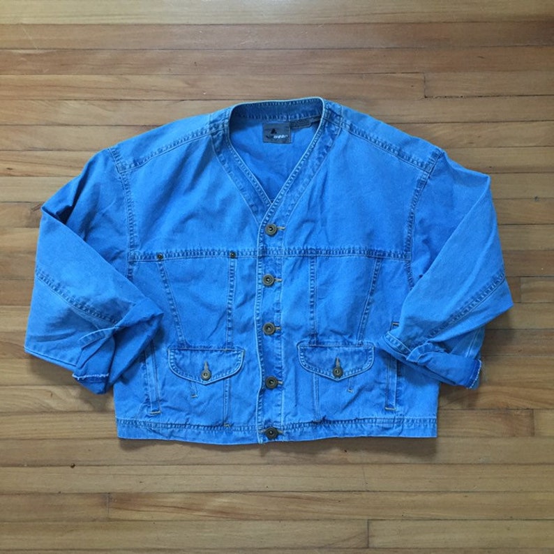 Vintage lizwear vintage crop jacket vintage liz claiborne crop denim jacket oversized denim jacket small vintage denim jacket