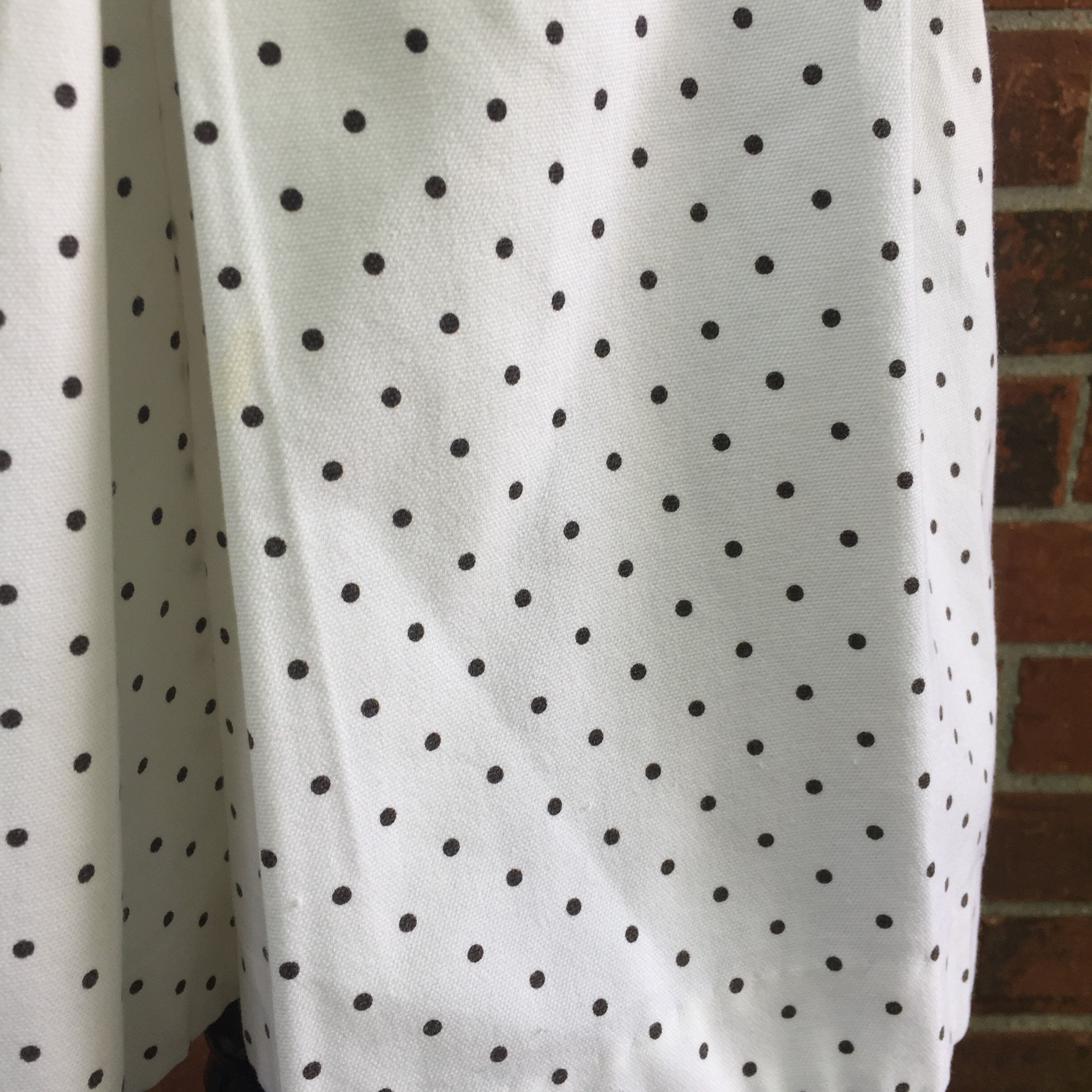 Junior House Vintage Polka Dot Shorts Culottes White and - Etsy