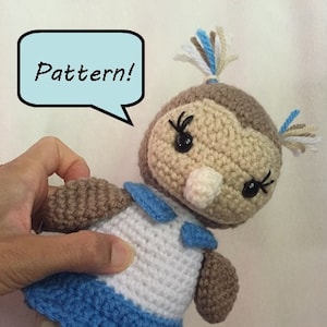 Kingsli&#39;s gehaakt uilpatroon, amigurumi-uilpatroon, knuffeldier uilpatroon, handgemaakte uilknuffel