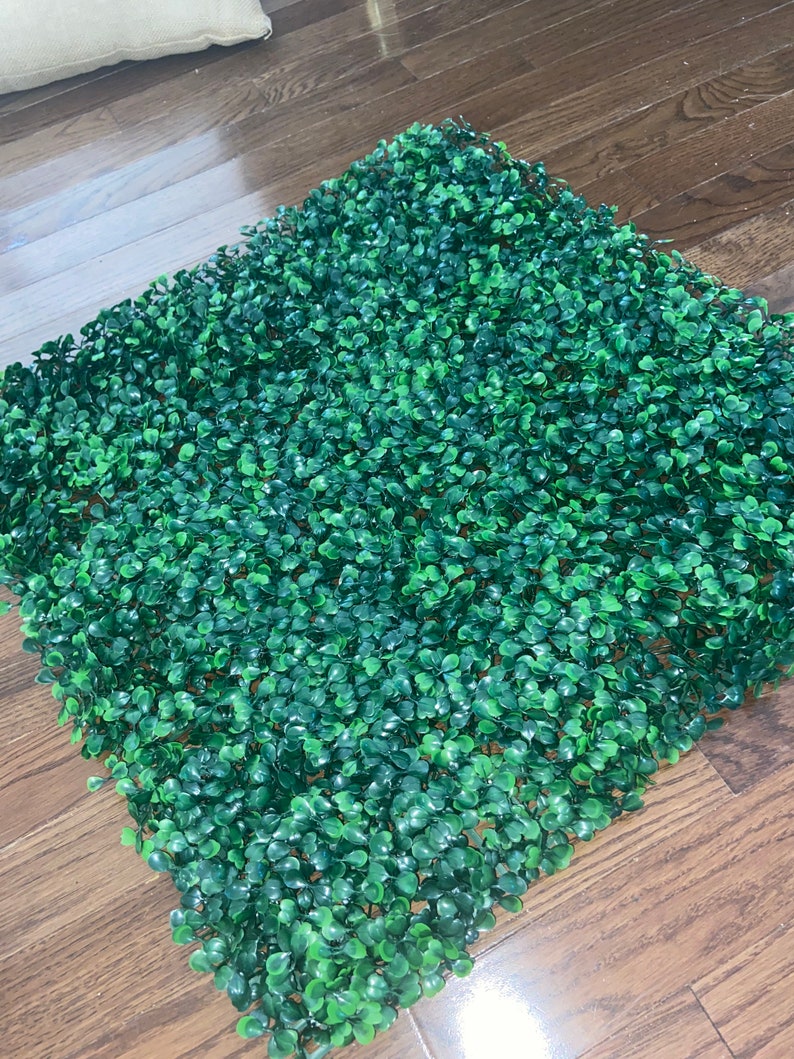 SET OF 12 Artificial Boxwood Grass Panels 20x20 or Etsy