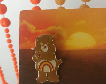 Vintage Deadstock Enamel Carebear Pin