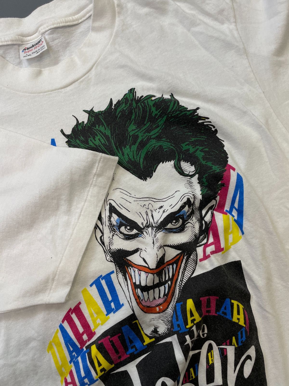 80S USA製 DC COMIC JOKER Tシャツ シングルステッチ XL 1980s the Joker Dc Comics Single Stitch T-shirt - Etsy