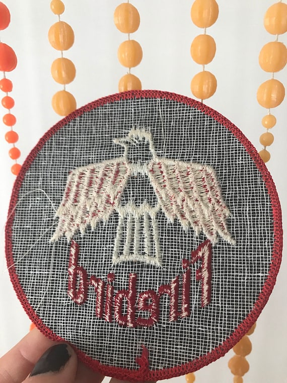 Vintage Deadstock Firebird Circle Patch - image 2