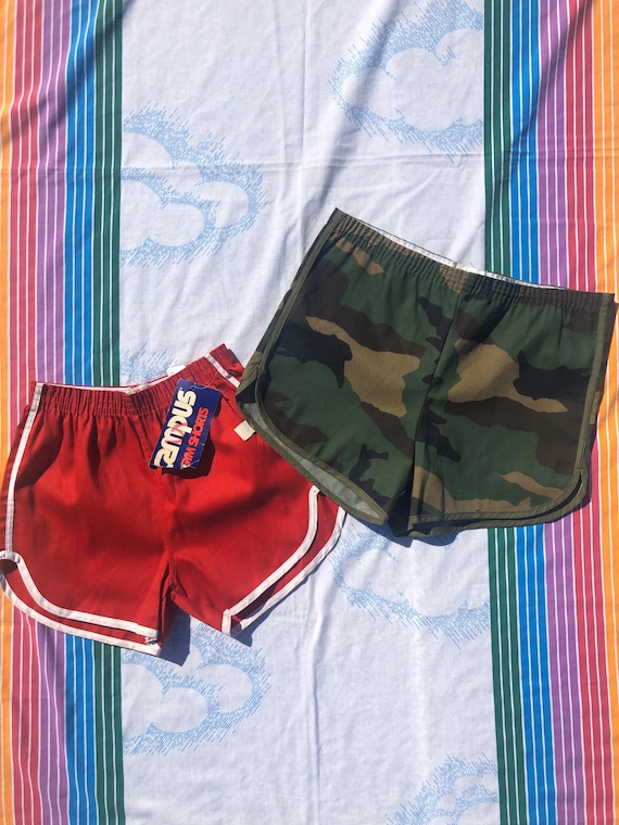 Deadstock Vintage Camo Athletic Shorts