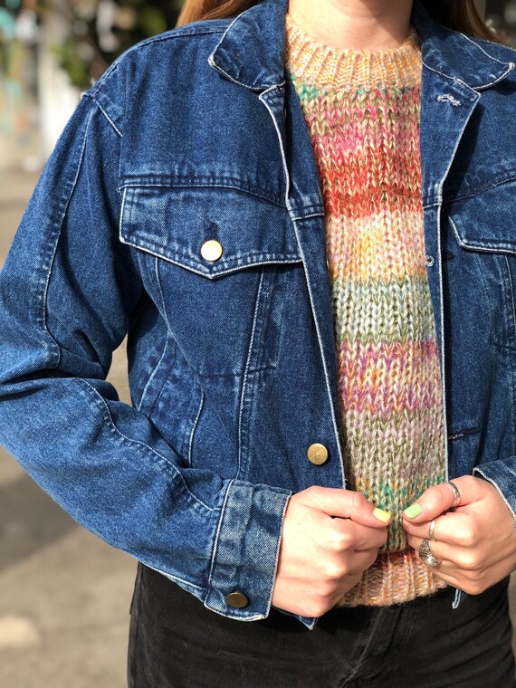 Vintage Sergio Valente Button Down Denim Jacket