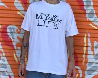 Super Rare 1994 My so Called Life Tv Promo Single Stitch T
