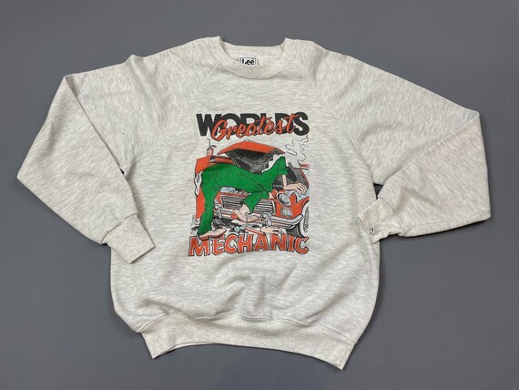 Worlds Greatest Mechanic Graphic Sweatshirt - image 2