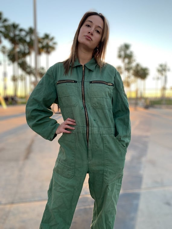 Classic Us Army Military Grade Cotton Jumpsuit American Flag - Etsy